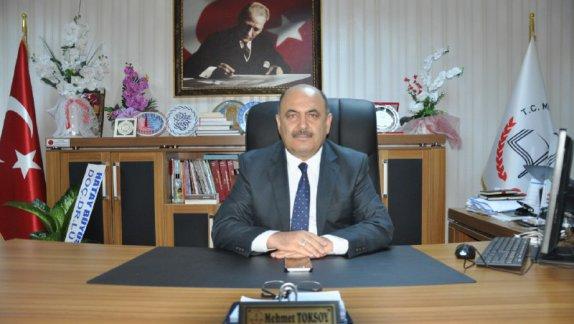 İlçe Milli Eğitim Müdürü Mehmet TOKSOY´un 23 Nisan Ulusal Egemenlik ve Çocuk Bayramı Kutlama Mesajı